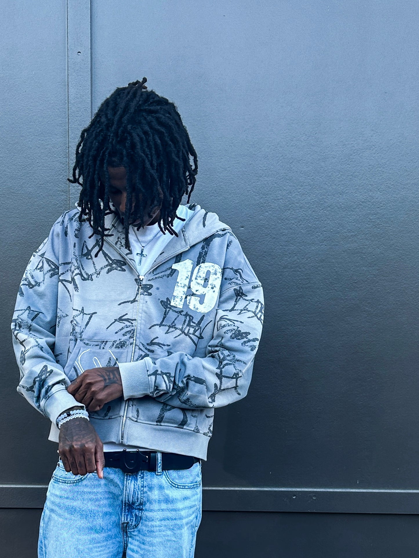 04 Graffiti Zip Up